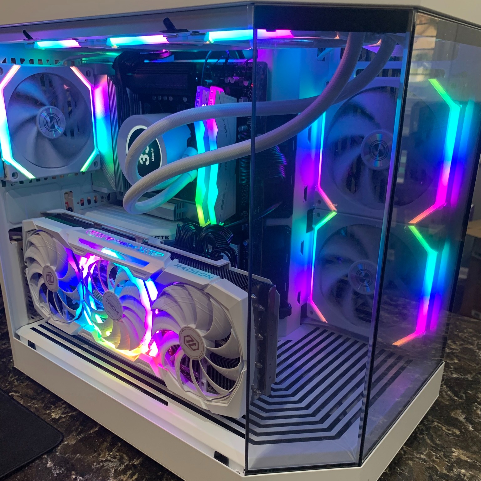 White RGB Showcase